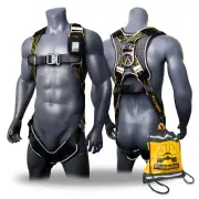 KwikSafety TORNADO DiamondBACK Safety Harness 1 D Ring Fall Protection ANSI OSHA
