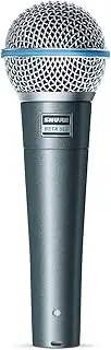 Shure BETA 58A Supercardioid Dynamic Microphone with High Output Neodymium Element for Vocal/Instrument Applications