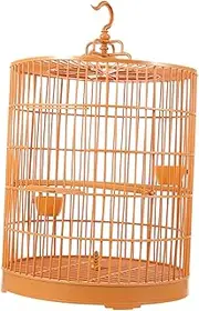 VANZACK Hanging Decorative Bird Cage for Small Animals Durable Shape Safe Design with Closed Door Stylish and Spacious for Parrots and Budgies