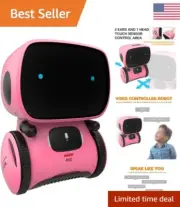 Smart Talking Robot Toy - Voice Control, Touch Sensor, Singing, Dancing - Gif...