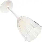 GLEAVI High End Goblet Cup Stylish Glass Drinkware for Parties Juice and Wine for Festive Occasions and Home Use Elegant Table Setting Drinkware