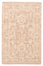 Vintage Hand Woven Kilim Rug 5'3" x 7'9" Traditional Jute/Wool/Cotton Carpet