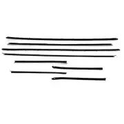 1966-67 Cutlass 442 Supreme Windowfelt Kit 8pc 2 Door Hardtop OEM