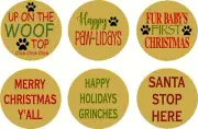 REUSABLE STENCIL 6 pc Set 9321 4" CHRISTMAS Ornaments MYLAR SIGN STENCILS