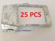 Stud Plaster Mounting Metal Bracket For Power points and Switches Box Of 25 .