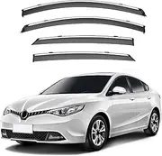 4Pcs Car Wind Deflectors for Mg 5 Gt Mk1-Ap13 2014-2019, Side Window Ventilated Visors Rain Deflector