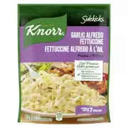 KNORR SIDEKICKS GARLIC ALFREDO FETTUCCINE 10x133g - FROM CANADA SAFE & SECURE