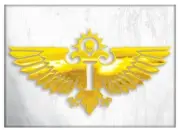 Warhammer 40K Game Adeptus Custodes Logo LICENSED Refrigerator Magnet NEW UNUSED