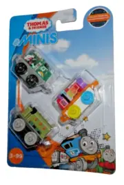 Thomas And Friends Minis 2019 TRASH FLYNN, RAINBOW BELLE, AND DUCK - NEW - 3 PK