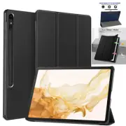 12.4" Tablet Case Stand Leather Smart Cover For Samsung Galaxy Tab S8+/S7 FE/S7+