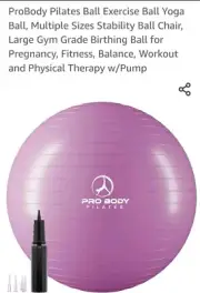 Ball Exercise Ball, Yoga Ball Chair, Multiple Sizes Stability Ball Chair, Gym...