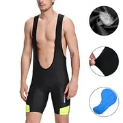 21Grams Men's Cycling Bib Shorts Bike Shorts Bib Shorts Form Fit Mountain Bike MTB Road Bike Cycling Sports Geometic 3D Pad Breathable Quick Dry Static-free Bl