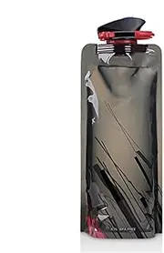 Foldable Flexible Water Bottle Reusable Leakless Sports Water Bottle for Camping, Jogging, Cycling, Hiking, Adventurous Travel, Foldable Water Bottle