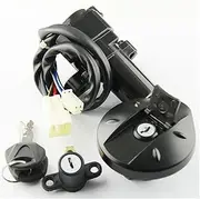 Motorcycle Ignition Switch Kit Assembly Fuel Gas Cap Tank Cover for XT660 XT660R XT660X 2004 2005-2011/2014