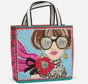 Brighton Sparkle and Shine Tote Canvas Tom Clancy Design NWT Sealed