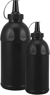 UPKOCH Plastic Bead Storage Bottles 400ml 800ml Toy Refill Bead Containers Reusable Game Supply