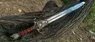 Conan The Barbarian Carbon Steel Father's Destroyer Sword Movie Replica Cosplay