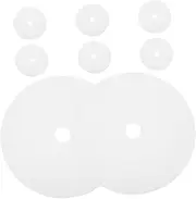 Generic 8pcs Sheets Round Dryer Pad Stackable Freeze Dry Machine Dehydrators Salad Dehydrator Oven Round Sink Electric Food Dryer Driers Collapsible Freeze Dryer Machine White