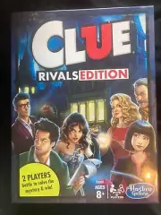 Clue Rivals Edition Board Game —NEW SEALED - Perfect