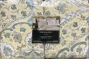 Cynthia Rowley Yellow Floral Medallion Quilted Standard Sham Set Of 2 Pillow