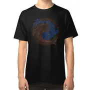 Yin yang fish, shuiwudao mandala T-shirt