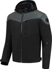 Rusty Stitches William, textile jacket , color: Black/Purple/Green , size: XXL