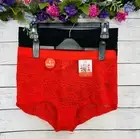 Parade Women’s Red Black Lace Mesh Boyshort Underwear Size 2XL 2pk NWT