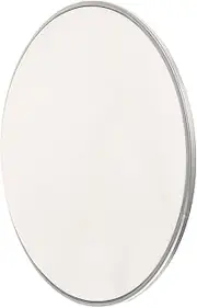 JOINPAYA Silent Drum Head Skin 10'' Mute Mesh Drum Head Replacement Easy to Install Drum Accessories White Drum for Beginners