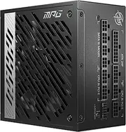 MSI MPG A1000G PCI-E5 ATX PC Power Supply (1000 Watt, Fully Modular Cable Management, 80 Plus Gold, Black)