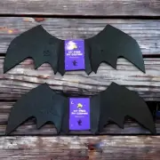 (2) Bat Wings Pet Costumes Adjustable Fit Kitten Cat Puppy Dog Halloween Vampire