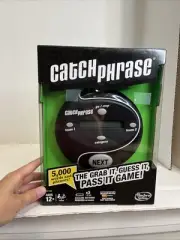 Hasbro Catch Phrase Handheld Electronic Game Black B7389 NEW in Box Family Game