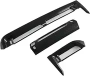 Carbon Fiber Interior Decorative Stickers for BMW X1 U11 2023-2025, Car Central Control Dashboard Panel Strip Decoration Cover Trim Abs Carbon Fiber