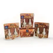 Glade Limited Edition 6 Plug Ins & 2 Candles, Festive Fireside Glow