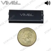 Voice Recorder Vimel Listening Device Mini Dictaphone Audio Spy Hidden