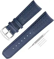 [JETHENG] Men's Leather Strap Compatible for 23mm Citizen Eco-Drive E168 B740 B741 BJ2110 BJ2111 BJ2115 BJ2117 BJ2118 BJ2119 BN0085 Ladies outdoor work waterproof watch band wrist strap buckle