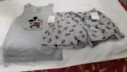 Disney Mickey Mouse Girls PJ Tank Top & Short Set (New) Size M 7/9