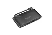 Promate MEDIAHUB-C6 6-in-1 USB Multi Port Hub with USB-C Connector.