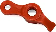 ZEROKIWI Professional Replacement Parts, Repairing Accessories, Taper Lever, Tension Spring, Blade Socket, Plastic Blade Guide, 2 Screws Compatible with Oster A5 Pet Animal Groomers (Red Taper Lever)