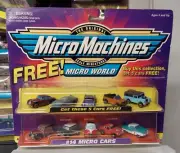 Micro Machines 1999 #14 Micro Cars Collection +5 Free MICRO WORLD
