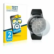 Samsung Galaxy Watch (46) , 2 x BROTECT® HD-Clear Screen Protector, hard-coated