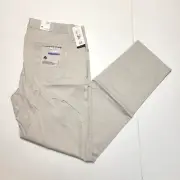$198 New BRAX Casual Pants ULTRALIGHT Men's 40x34 Cadiz Straight Fit Bone Beige