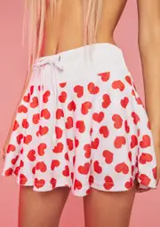[Sugar Thrillz] Pure Loyal Maneater Velour Mini Skirt