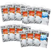 12PCS Home Master® Thermal Bags With Snap Lock Handle Hot/Cold Reusable 49cm