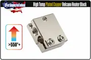 Plated Copper Volcano High Temperature Heater Block for V6 Hotend, PT100