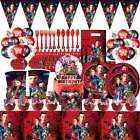 Stranger Things Party Supplies Balloons Birthday Party Decorations Tableware