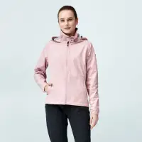 在飛比找momo購物網優惠-【HAKERS 哈克士】女款 3L輕量防風防水透氣短版外套(