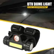 Universal Roll Bar Mount Dome LED Light Light for UTV ATV Polaris RZR Golf Cart