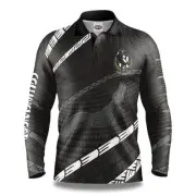 AFL Collingwood Magpies Men's 'Koedal' Fishing / Outdoors Shirt - Size 2XL