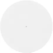 Acrylic Turntable Mat, Record Platter Slipmat Reduce Static Dust Noise Replacement Acrylic Record Platter Slipmat for 12 Inch Record Player (White)