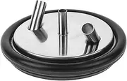 Milisten Milking Machine Accessory Stainless Steel Milk Bottle Lid Reusable Replacement Lid for Goats Sheep Cows